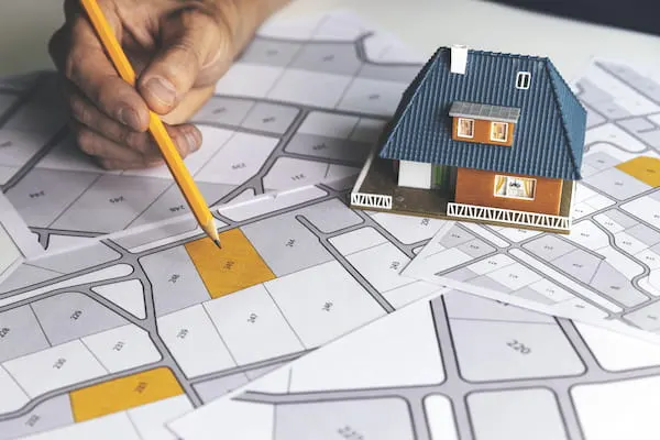 recherche de terrain