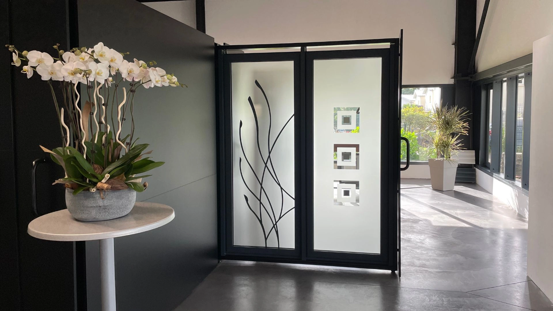 type de verre pour porte d entrée reunion