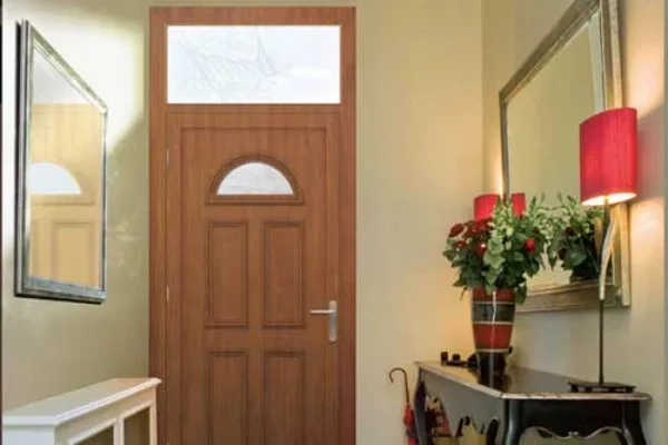 Porte PVC Plaxée Bois