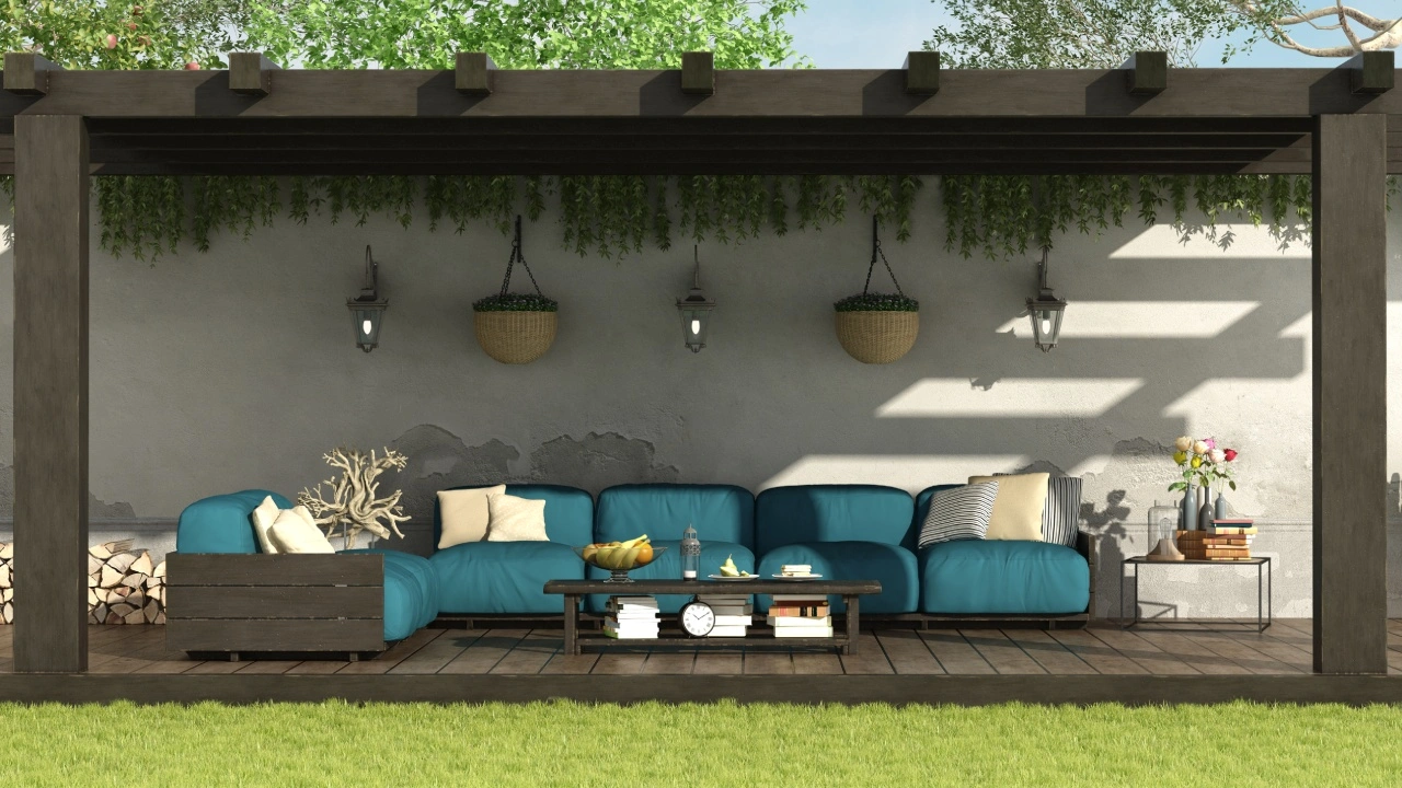 4 idées d’agencement d’abri de jardin avec pergola