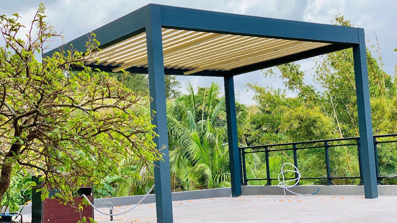 Pourquoi vous faut-il une pergola à lames orientables à la Réunion ?