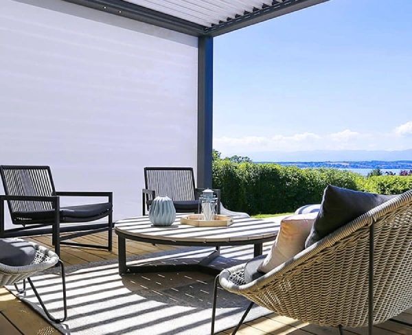 pergola bioclimatique store zippé