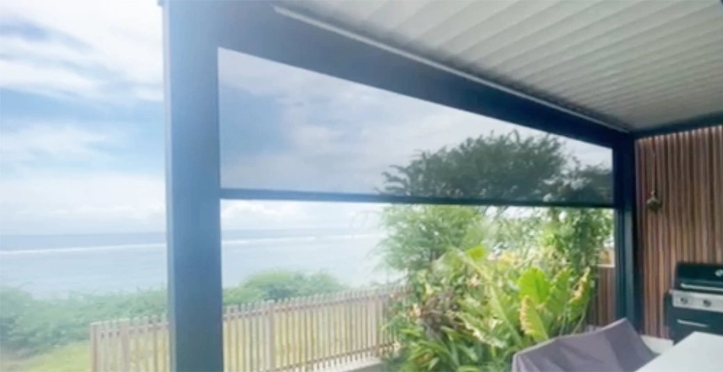 Réalisation de Stores ZIP à Saint-Gilles