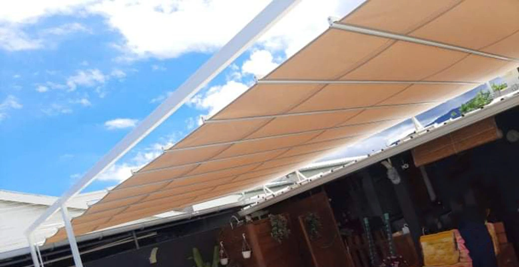 Réalisation d’une Pergola Azur à Sainte-Marie