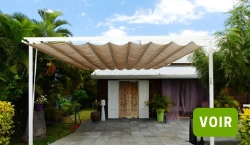 A Saint-Gilles-les Bains, une pergola Azur