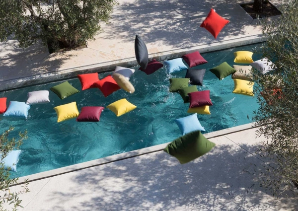 coussins piscine resistant