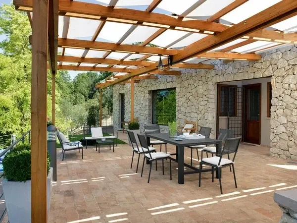 pergola en bois