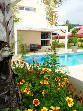 aménagement pergola bioclimatique salon