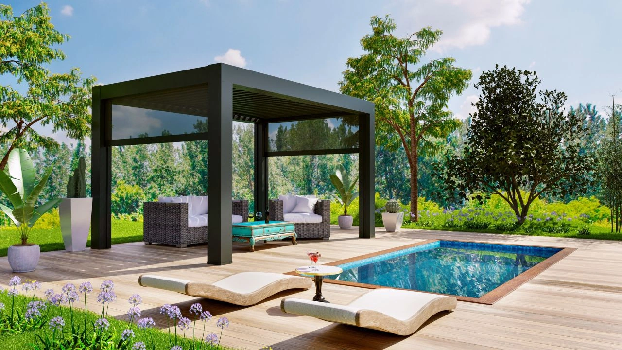 Pourquoi opter pour une pergola fermée à la Réunion ?