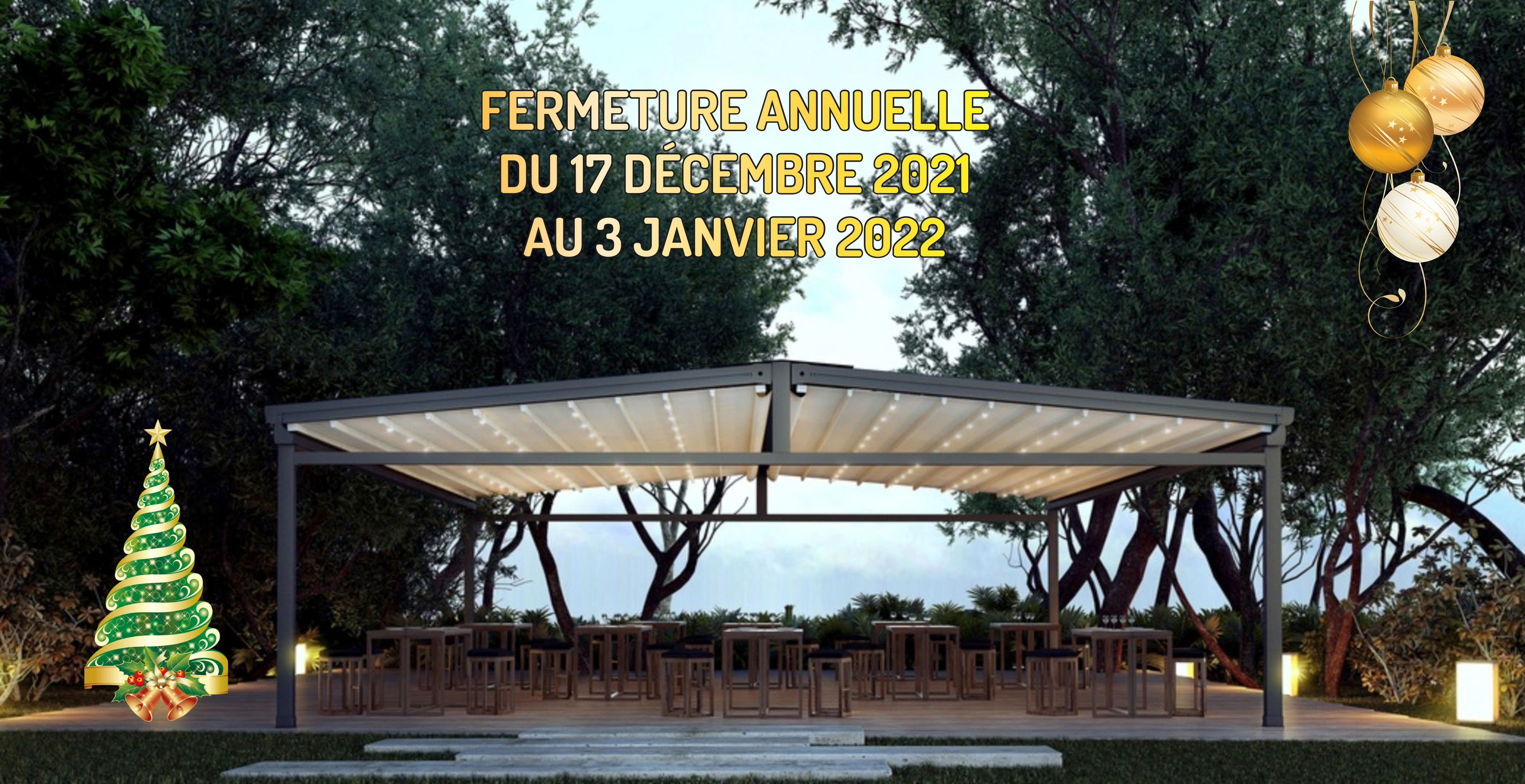 Toute l’équipe de l’Atelier du Store vous souhaite de Belles Fêtes 💫