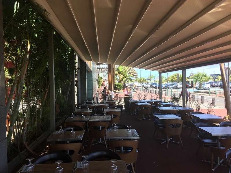 Réalisation pergola Novo | Le Premium, Sainte-Marie Duparc