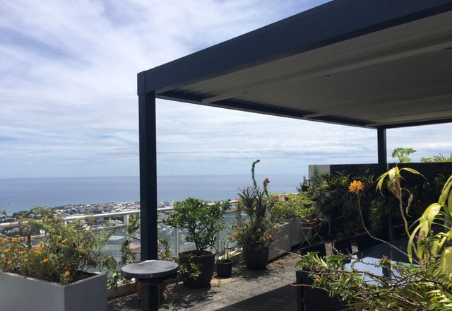 Réalisation de pergola Bioclimatique Technal | La Rivière Saint-Louis