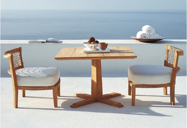 table-a-manger-mobilier-de-jardin petit dejeuner